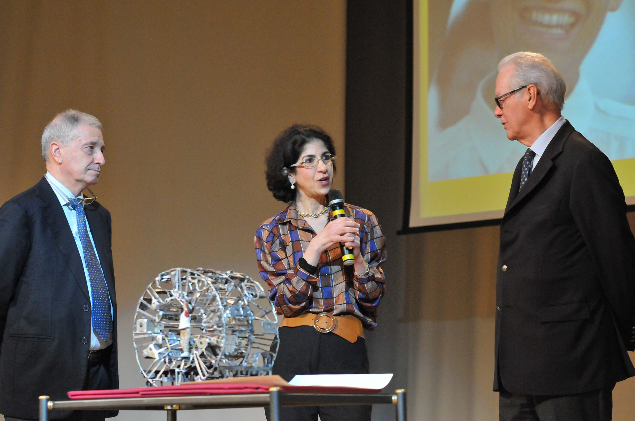 The physicist Fabiola Gianotti