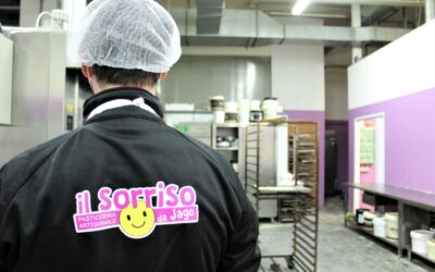 Il Sorriso (The Smile). An artisan pastry shop at the Industrial Park.