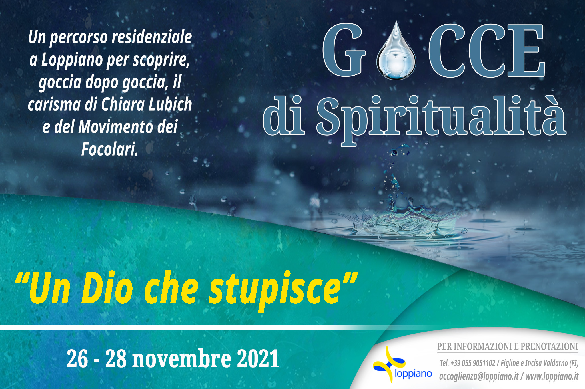 volantino Volantino gocce novembre 2021