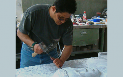 Victor, la scultura e il Risorto