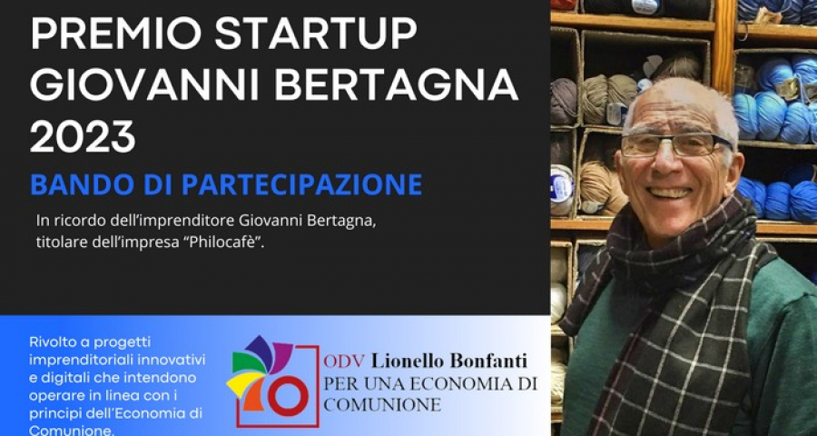 Nasce il “Premio Startup Giovanni Bertagna”